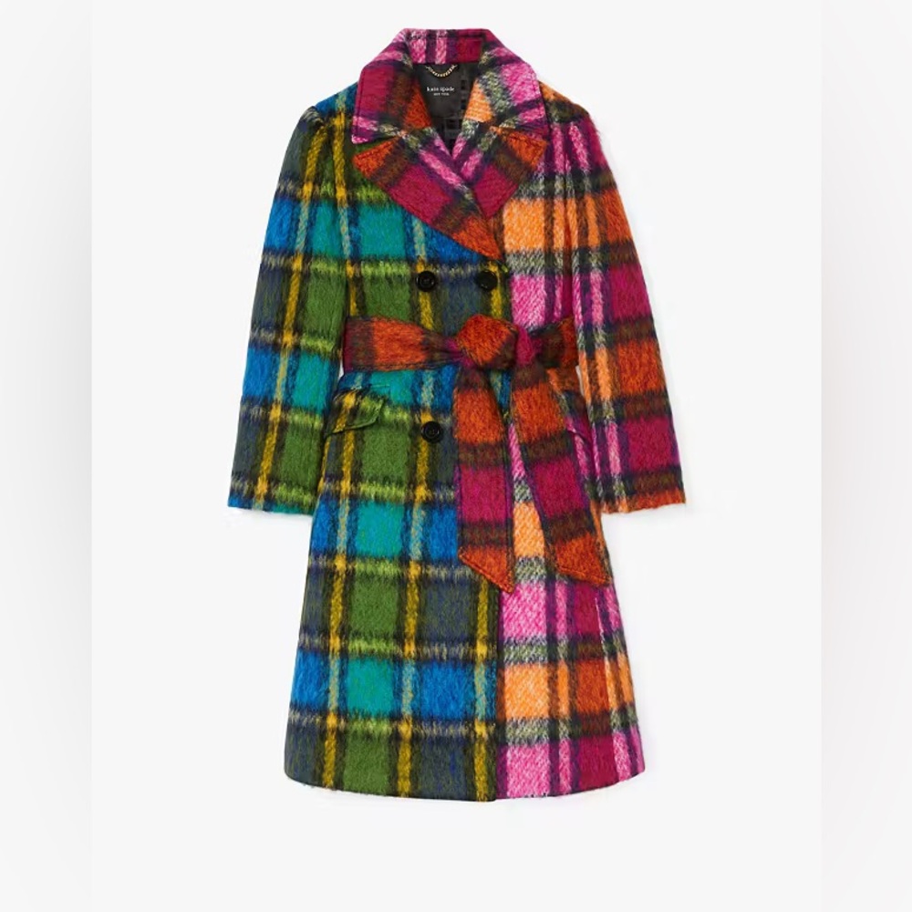Kate Spade Red and Pink Teddy Jacket - Picture 4 of 4